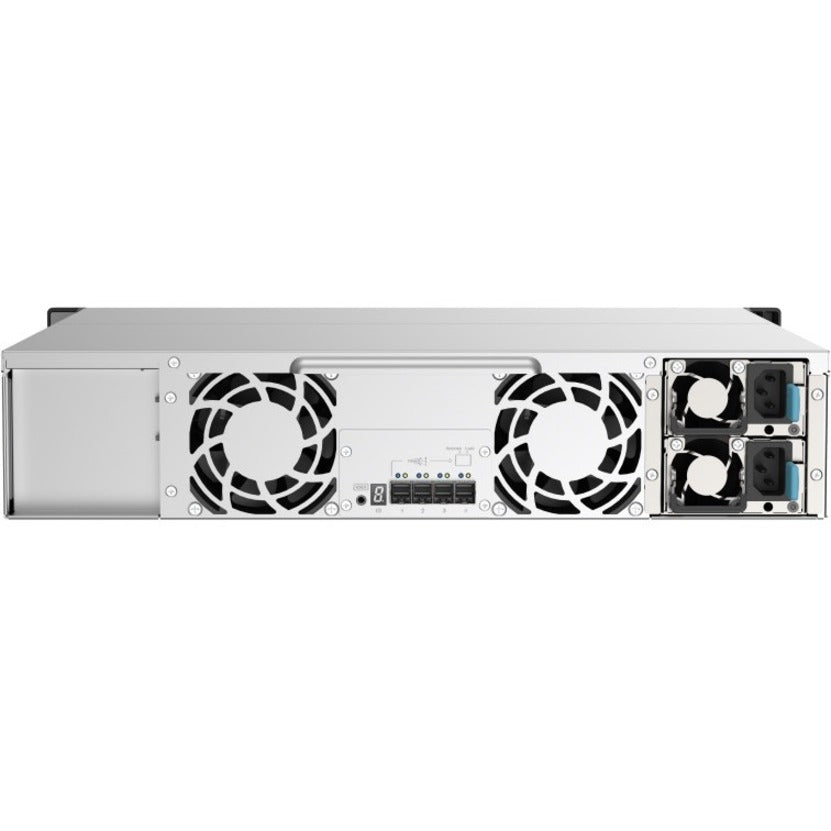 QNAP TL-R1220SEP-RP Drive Enclosure SATA/600 - Mini-SAS HD Host Interface - 2U Rack-mountable TL-R1220SEP-RP-US