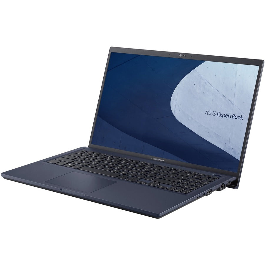 Asus ExpertBook B1 B1500 B1500CEAE-Q73WP-CB 15.6" Notebook - Full HD - 1920 x 1080 - Intel Core i7 11th Gen i7-1165G7 Quad-core (4 Core) 2.80 GHz - 12 GB Total RAM - 512 GB SSD - Star Black B1500CEAE-Q73WP-CB