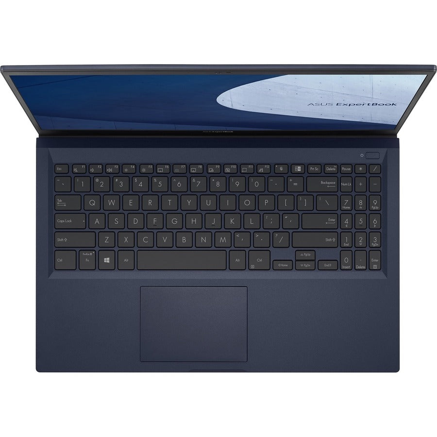 Asus ExpertBook B1 B1500 B1500CEAE-Q73WP-CB 15.6" Notebook - Full HD - 1920 x 1080 - Intel Core i7 11th Gen i7-1165G7 Quad-core (4 Core) 2.80 GHz - 12 GB Total RAM - 512 GB SSD - Star Black B1500CEAE-Q73WP-CB