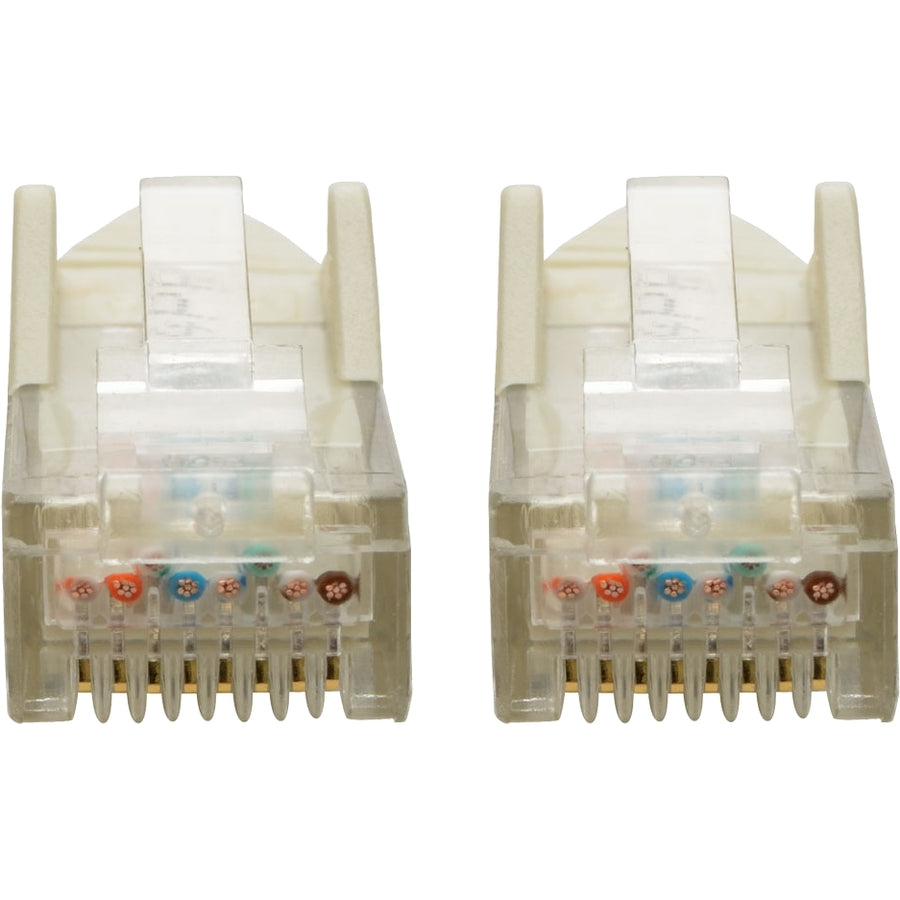 Tripp Lite N201-006-WH Câble patch UTP moulé sans accroc Cat6 Gigabit (RJ45 M/M), blanc, 1,8 m