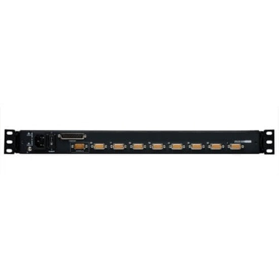 Tripp Lite NetDirector Console RM LCD Switch KVM avec 8 câbles - Boîtier en acier B020-U08-19-K