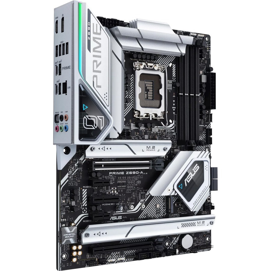 Asus Prime Z690-A Desktop Motherboard - Intel Z690 Chipset - Socket LGA-1700 - Intel Optane Memory Ready - ATX PRIME Z690-A