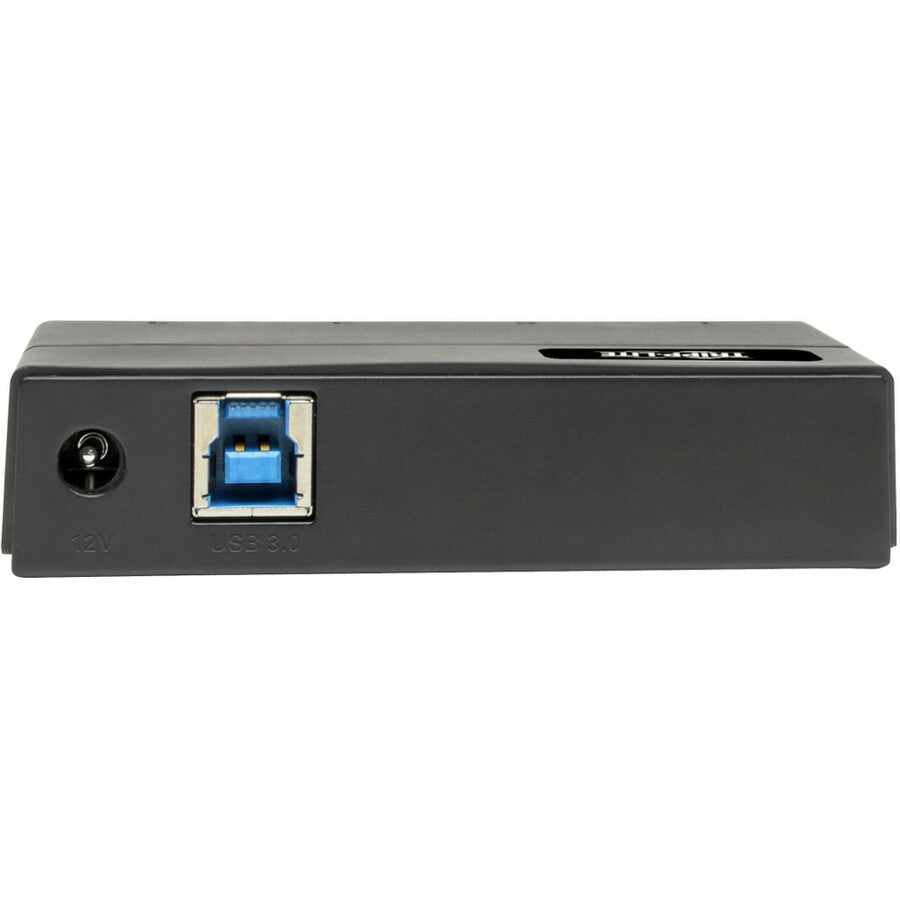 Tripp Lite 4-Port USB 3.0 SuperSpeed Hub for Data and USB Charging - USB-A, BC 1.2, 2.4A U360-004-2F