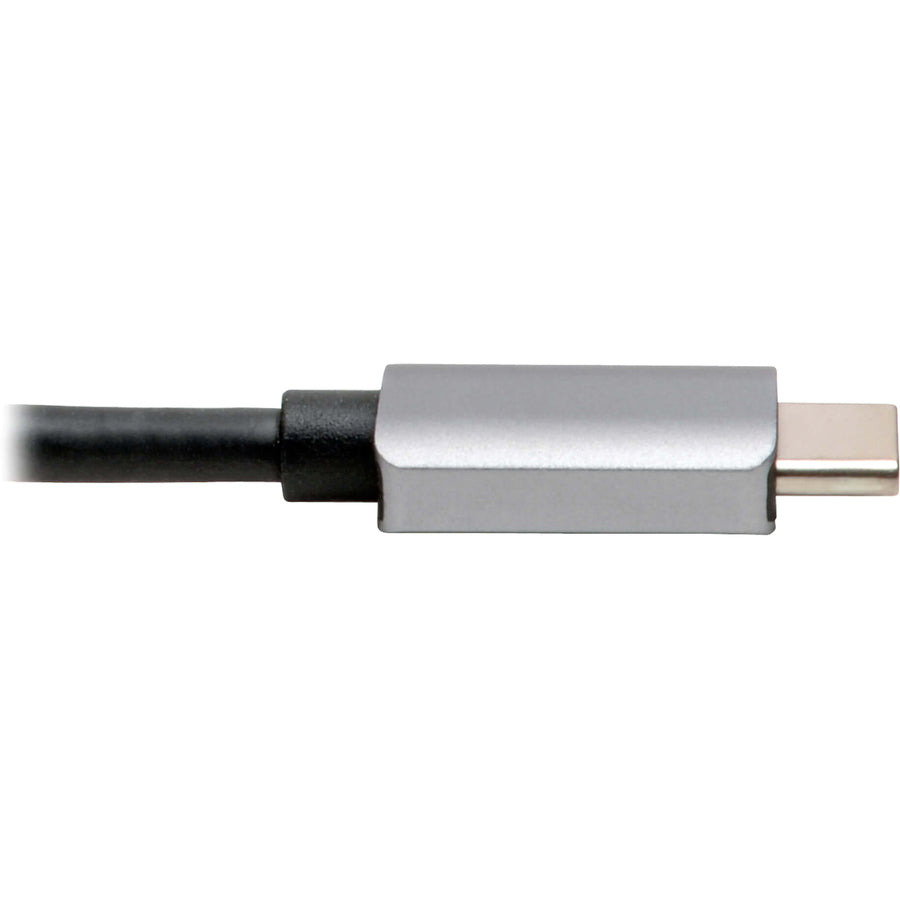 Adaptateur Tripp Lite USB 3.1 C avec chargement PD, gris U444-06N-H3U-C