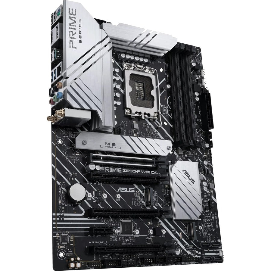 Asus Prime Z690-P WIFI D4 Desktop Motherboard - Intel Z690 Chipset - Socket LGA-1700 - Intel Optane Memory Ready - ATX PRIME Z690-P WIFI D4