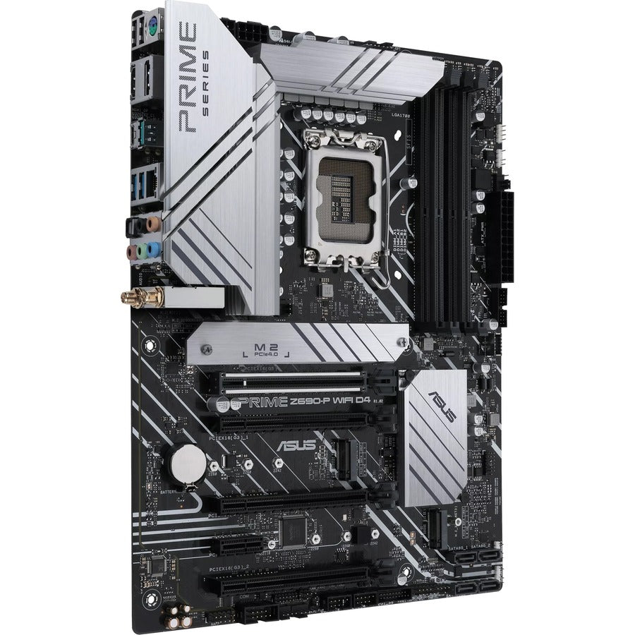 Asus Prime Z690-P WIFI D4 Desktop Motherboard - Intel Z690 Chipset - Socket LGA-1700 - Intel Optane Memory Ready - ATX PRIME Z690-P WIFI D4