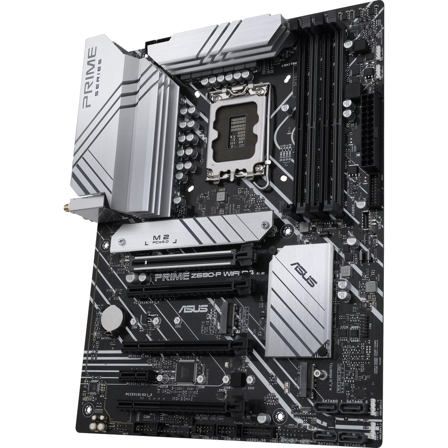 Asus Prime Z690-P WIFI D4 Desktop Motherboard - Intel Z690 Chipset - Socket LGA-1700 - Intel Optane Memory Ready - ATX PRIME Z690-P WIFI D4