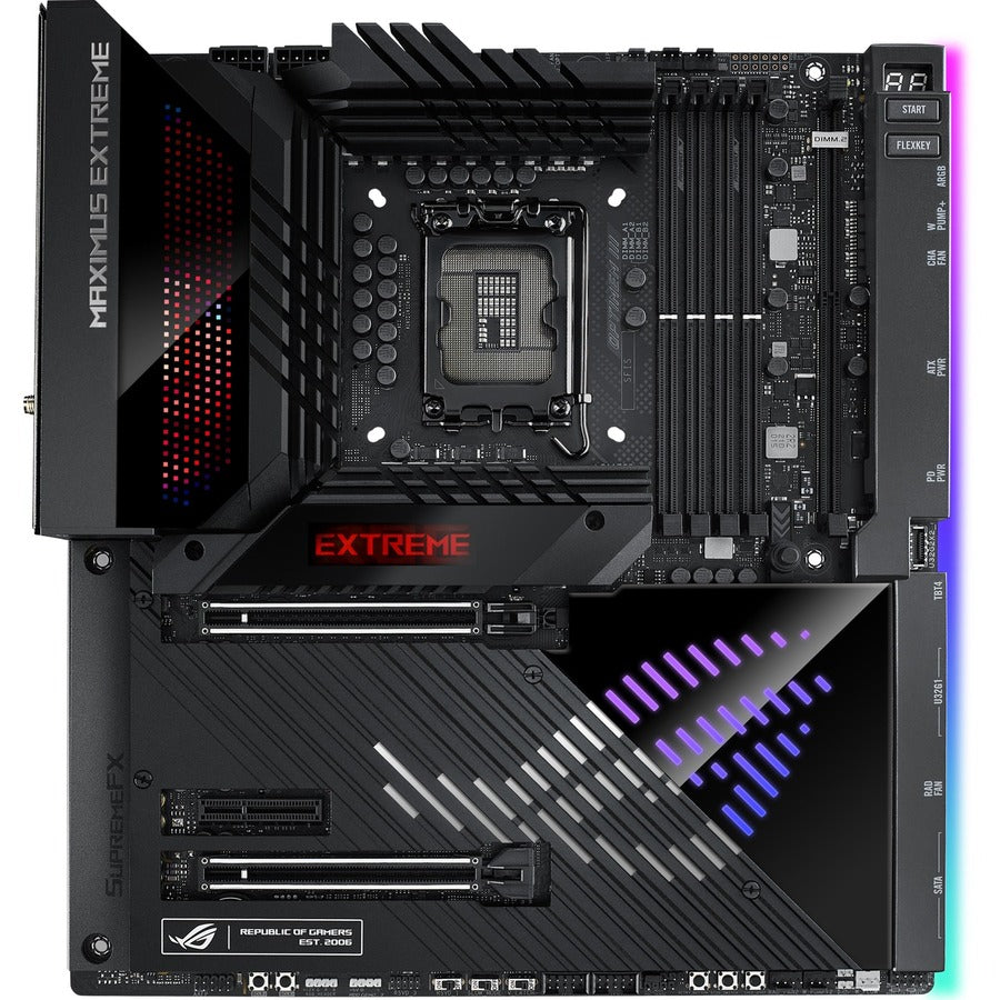 Asus ROG Maximus Z790 Extreme Gaming Desktop Motherboard - Intel Z790 Chipset - Socket LGA-1700 - Extended ATX ROGMAXIMUSZ790EXTREME