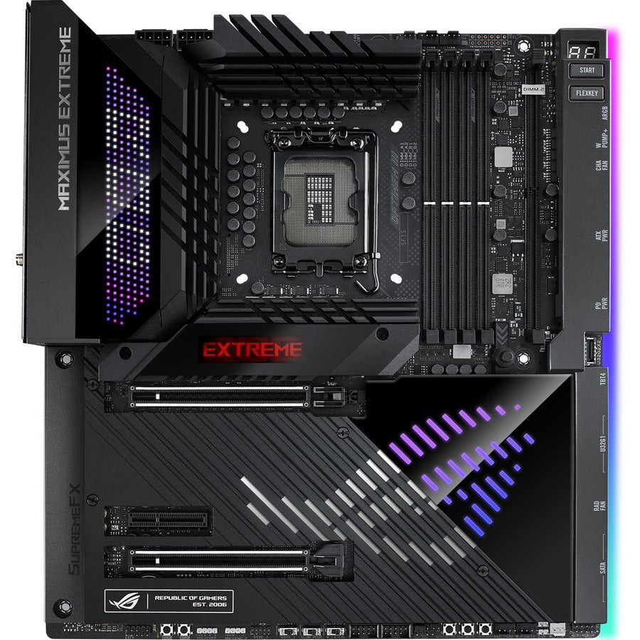 Asus ROG Maximus Z790 Extreme Gaming Desktop Motherboard - Intel Z790 Chipset - Socket LGA-1700 - Extended ATX ROGMAXIMUSZ790EXTREME