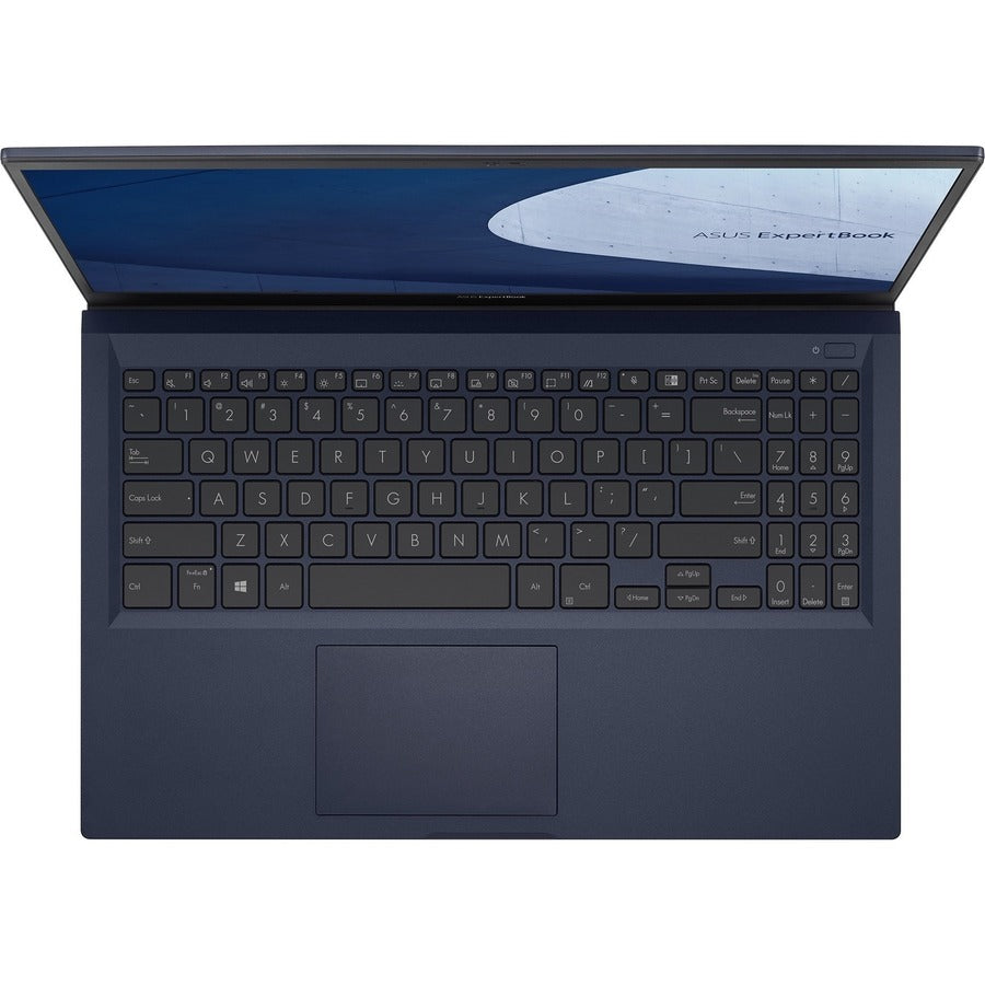 Asus ExpertBook B1 B1500 B1500CEAE-C73WP-CA 15.6" Notebook - Full HD - 1920 x 1080 - Intel Core i7 11th Gen i7-1165G7 Quad-core (4 Core) 2.80 GHz - 12 GB Total RAM - 512 GB SSD - Star Black B1500CEAE-C73WP-CA