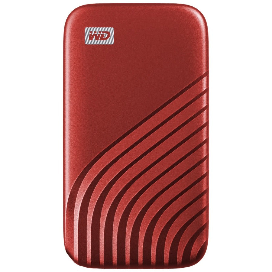 Disque SSD portable WD My Passport WDBAGF0020BRD-WESN 2 To - Externe - Rouge WDBAGF0020BRD-WESN