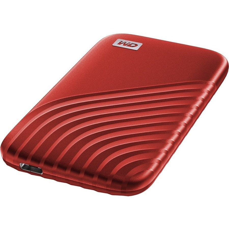 Disque SSD portable WD My Passport WDBAGF0020BRD-WESN 2 To - Externe - Rouge WDBAGF0020BRD-WESN