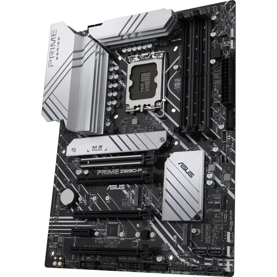 Asus Prime Z690-P Desktop Motherboard - Intel Z690 Chipset - Socket LGA-1700 - Intel Optane Memory Ready - ATX PRIME Z690-P