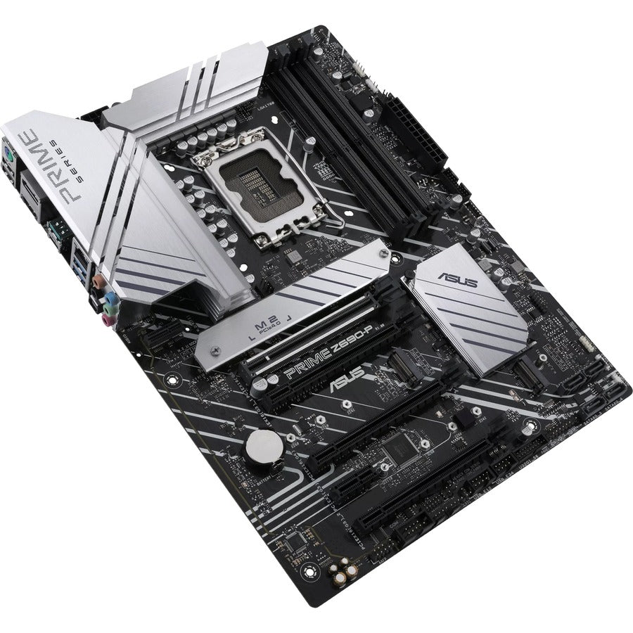 Asus Prime Z690-P Desktop Motherboard - Intel Z690 Chipset - Socket LGA-1700 - Intel Optane Memory Ready - ATX PRIME Z690-P