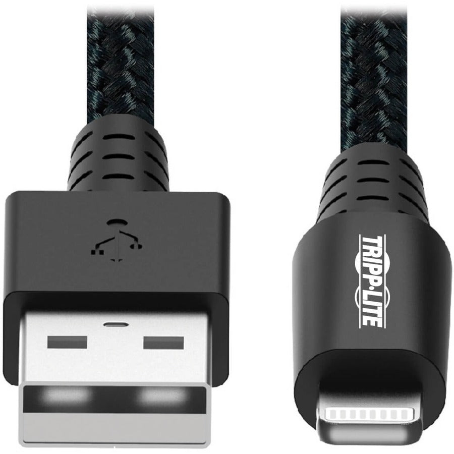 Câble USB-A vers Lightning robuste Tripp Lite (M/M), gris, 0,3 m (1 pi) M100-001-GY-MAX