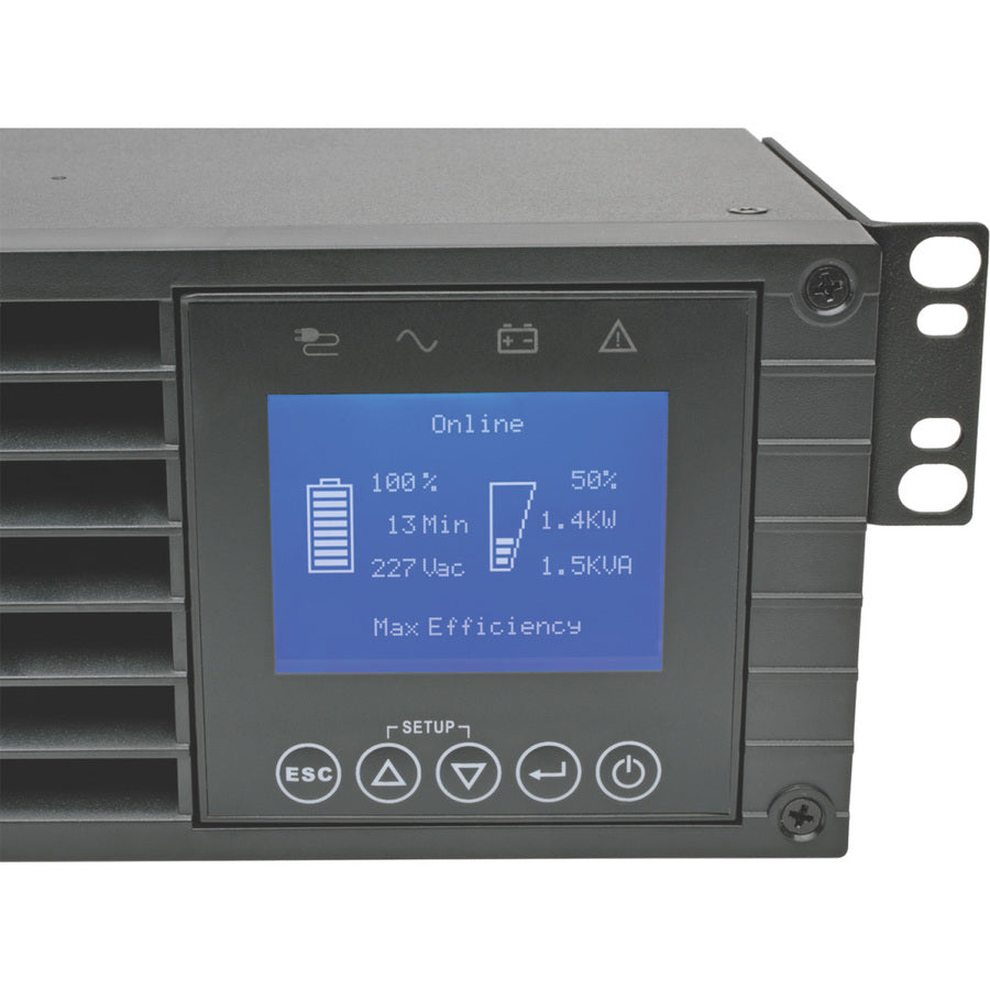 Tripp Lite SmartOnline SUINT3000LCD2U Onduleur montable en rack 3 000 VA SUINT3000LCD2U