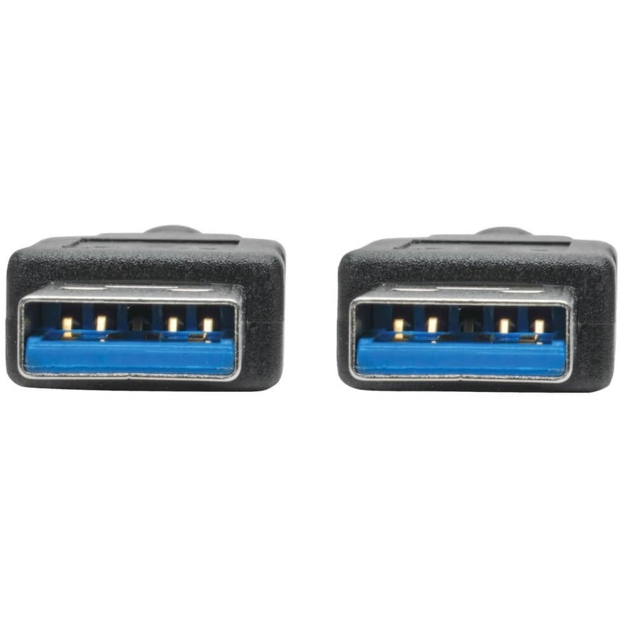 Câble A/A Tripp Lite USB 3.0 SuperSpeed ​​(M/M), noir, 3 pieds U320-003-BK