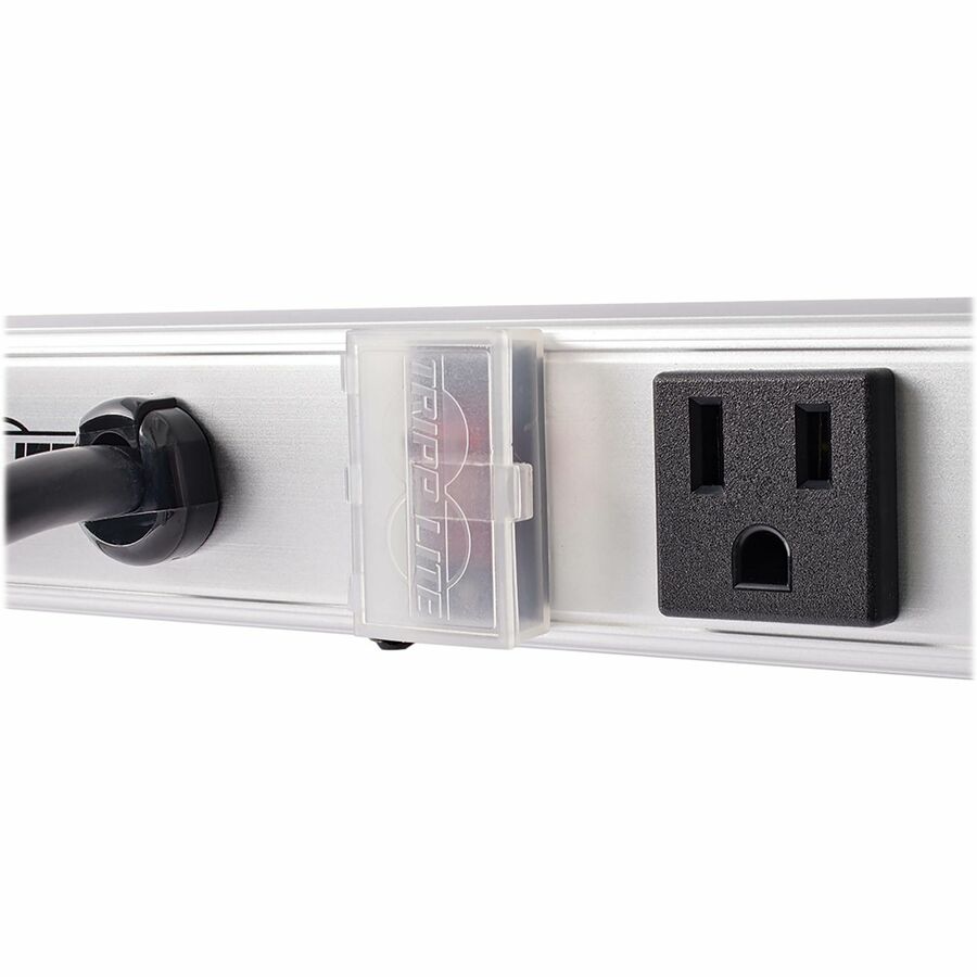 Tripp Lite 8 Right-Angle Outlet Vertical Power Strip, 120V, 15A, 15-ft. Cord, 5-15P, 24 in. PS2408RA