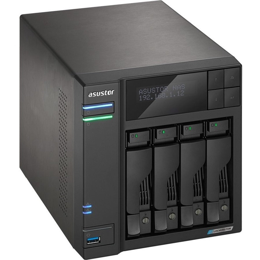 ASUSTOR Lockerstor 4 AS6604T SAN/NAS Storage System AS6604T