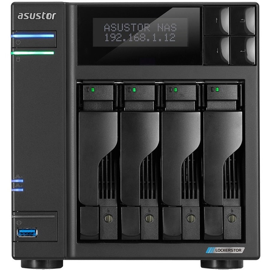 ASUSTOR Lockerstor 4 AS6604T SAN/NAS Storage System AS6604T