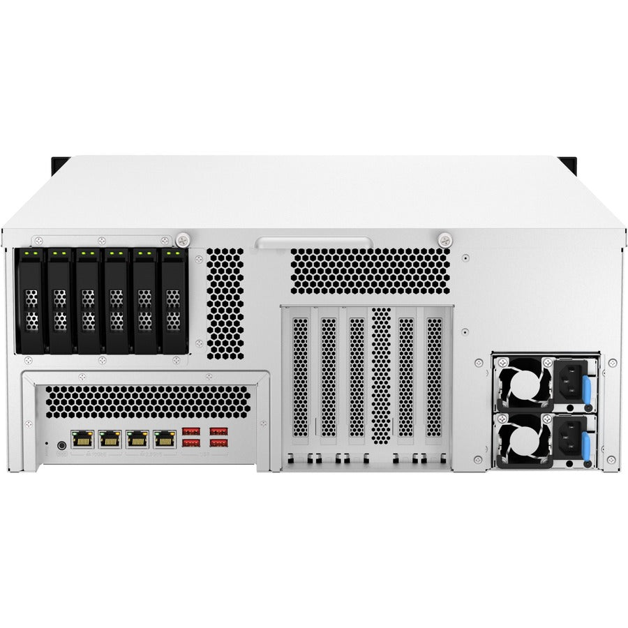 QNAP TS-h3087XU-RP-E2378-64G Système de stockage SAN/NAS TS-H3087XU-RP-E2378-64G-US