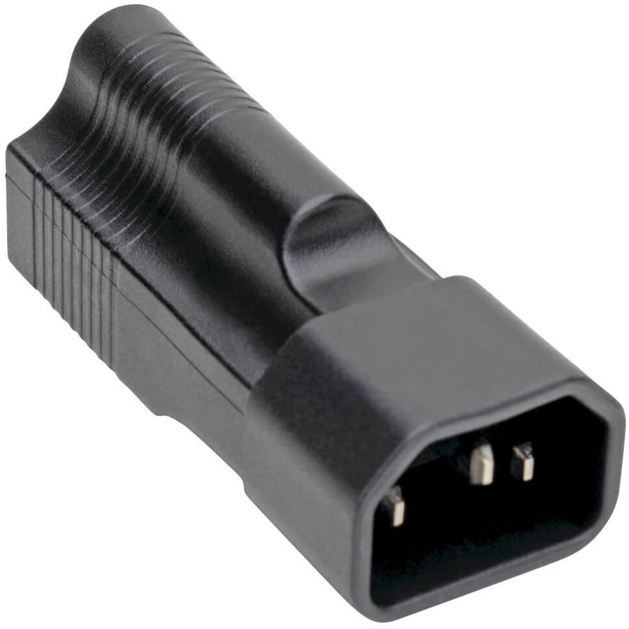 Tripp Lite NEMA 5-15R to C14 Power Cord Adapter - 10A, 125V, Black P002-000