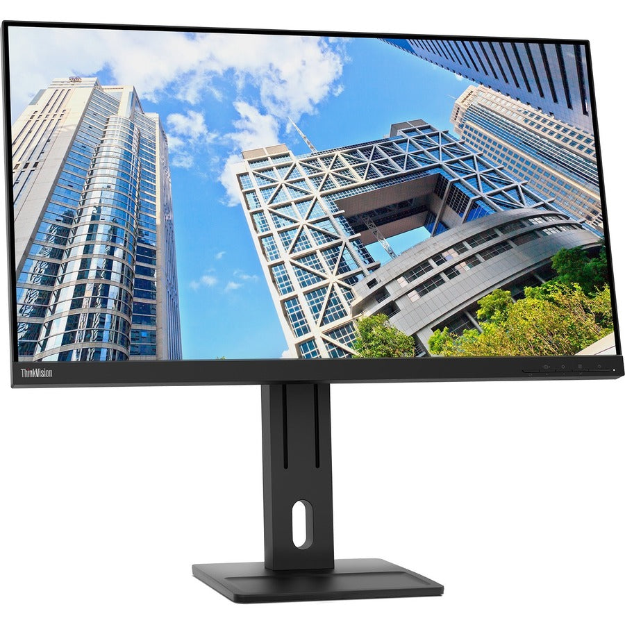 Lenovo ThinkVision E28u-20 28" 4K UHD WLED LCD Monitor - 16:9 - Raven Black 62F9GAR4US