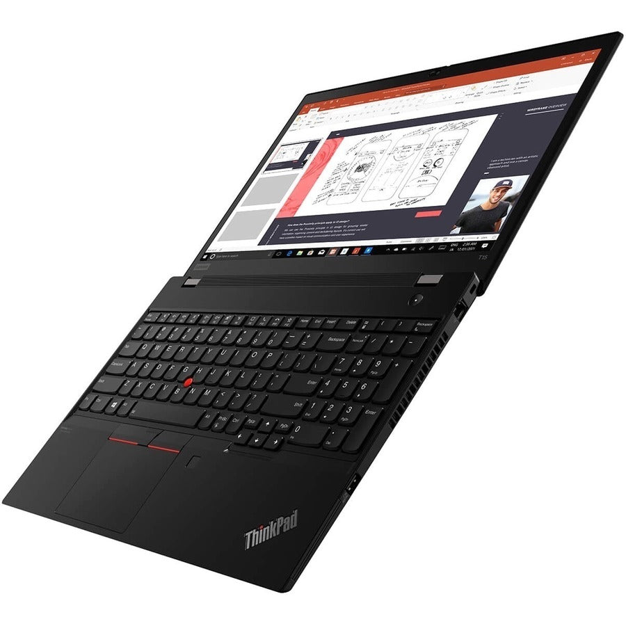 Lenovo ThinkPad T15 Gen 2 20W400K0US 15.6" Notebook - Full HD - 1920 x 1080 - Intel Core i5 11th Gen i5-1135G7 Quad-core (4 Core) 2.4GHz - 8GB Total RAM - 256GB SSD - no ethernet port - not compatible with mechanical docking stations 20W400K0US