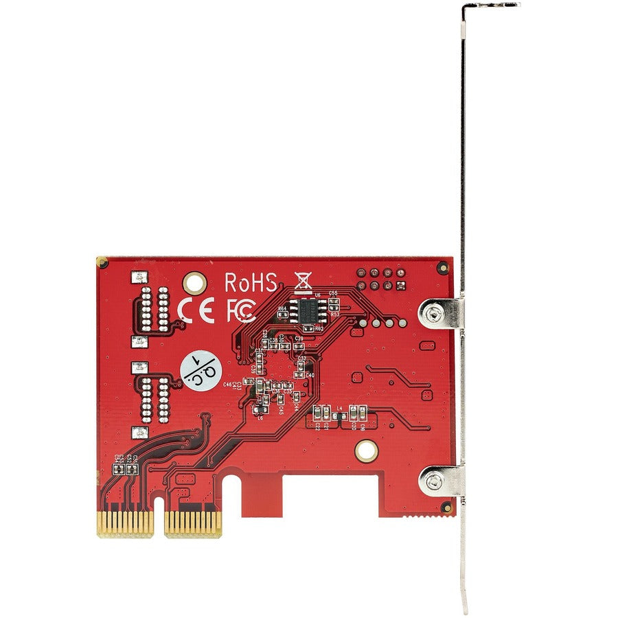 StarTech.com SATA PCIe Card, 4 Port PCIe SATA Expansion Card, 6Gbps, Stacked Connectors, Non-RAID, PCI Express to SATA Converter/Adapter 4P6G-PCIE-SATA-CARD