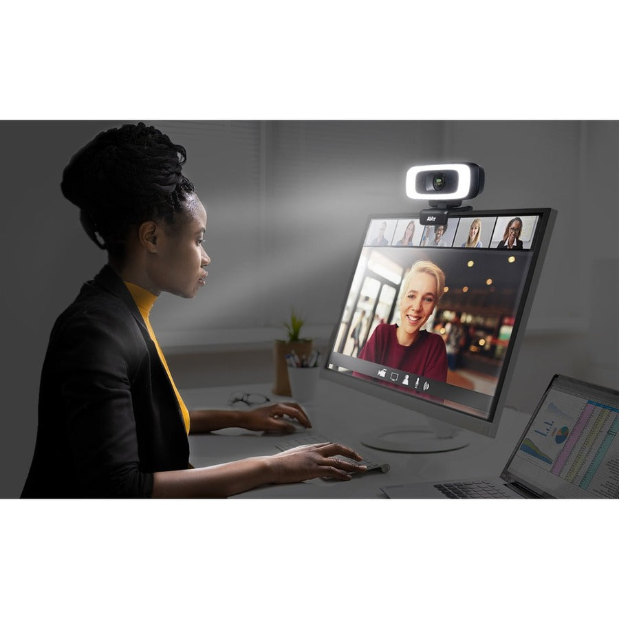 AVer CAM130 Compact 4K Camera Perfect for Remote Work COMCN130B