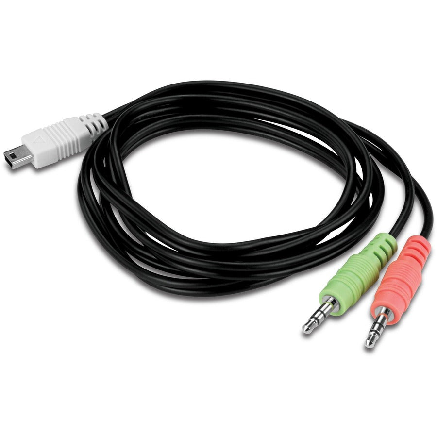 TRENDnet 2-Port USB KVM Switch and Cable Kit with Audio, Manage Two PCs, USB 1.1, Hot-Plug, Auto-Scan, Hot-Keys, Windows & Linux Compliant, TK-209K TK-209K