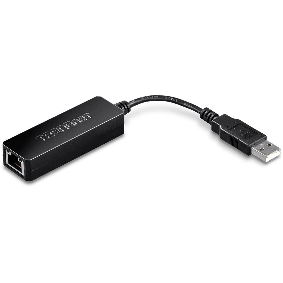 TRENDnet Adaptateur USB 2.0 vers Fast Ethernet, prend en charge Windows et Mac OS, chipset ASIX AX88772A, rétrocompatible avec USB 1.0 et 1.0, vitesses Ethernet 200 Mbps en duplex intégral, noir, TU2-ET100 TU2-ET100