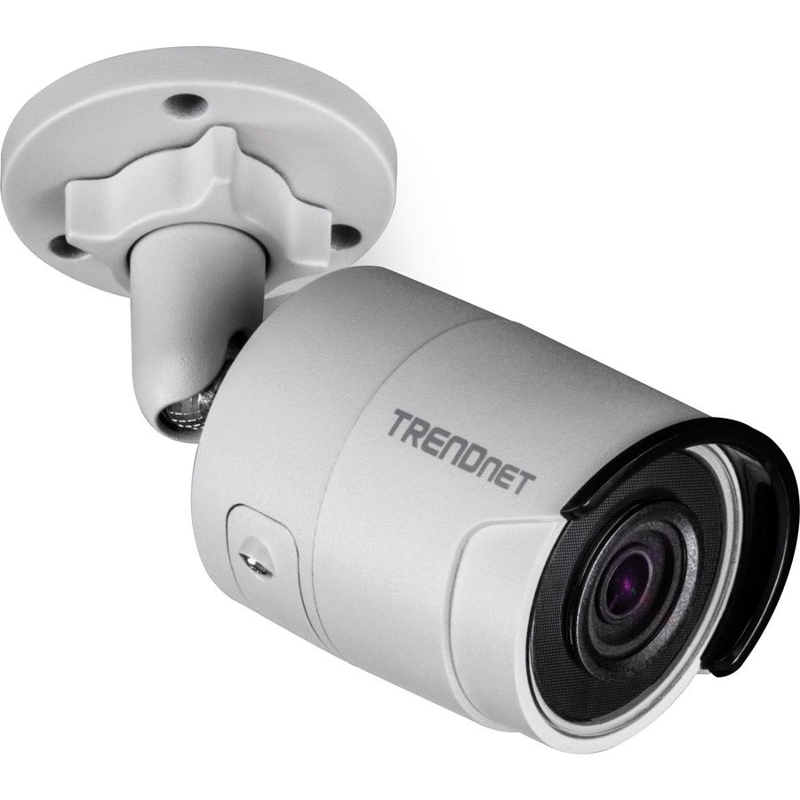 TRENDnet Caméra réseau jour-nuit HD PoE Bullet Style intérieur-extérieur 4 mégapixels, WDR numérique, 2688 x 1520p, Smart IR, boîtier classé IP66, vision nocturne jusqu'à 100 pieds, ONVIF, IPv6, blanc, TV-IP314PI TV-IP1314PI