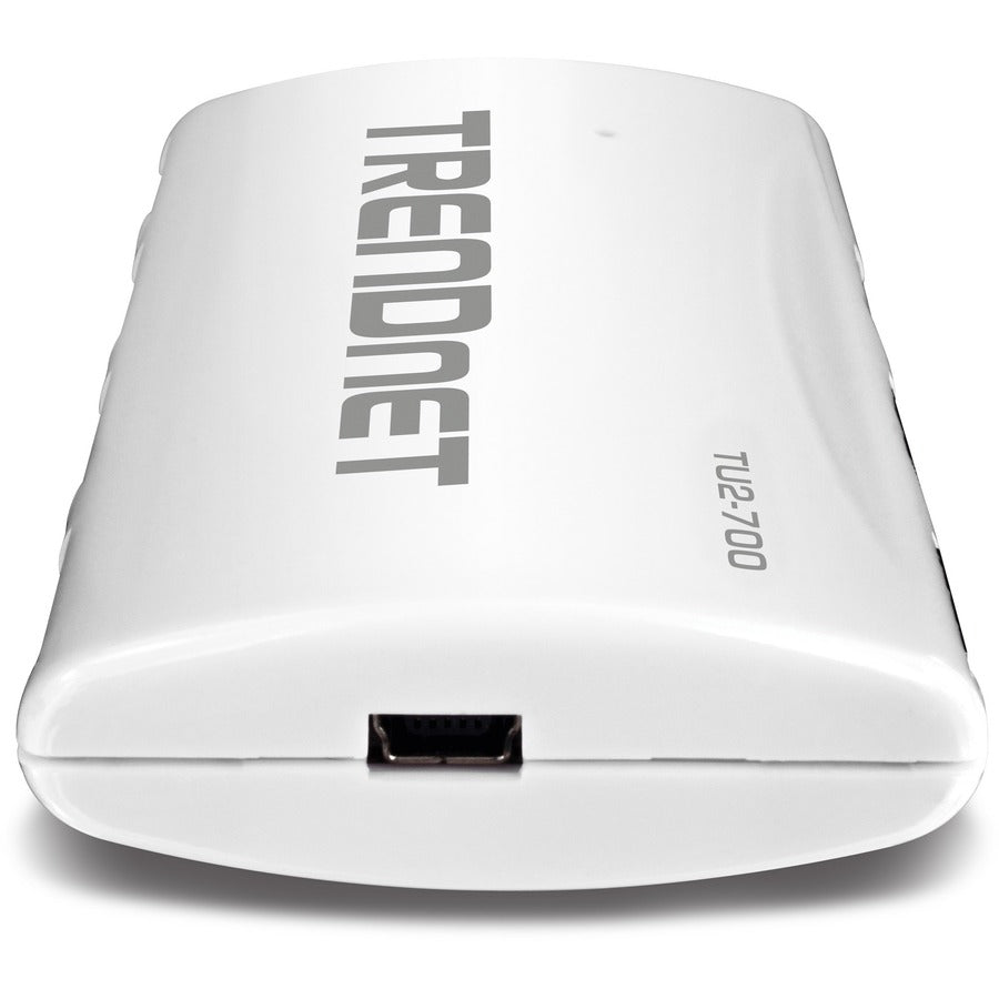 TRENDnet USB 2.0 7-Port High Speed Hub with 5V/2A Power Adapter, Up to 480 Mbps USB 2.0 connection Speeds, TU2-700 TU2-700