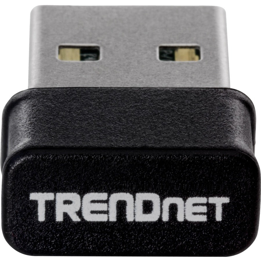 TRENDnet Micro AC1200 Wireless USB Adapter, Dual Band Support For 2.4GHz And 5GHz, WiFi AC1200 MU-MIMO Adapter, WPA2 Encrpytion, Easy Setup, Supports Windows And Mac, Black, TEW-808UBM TEW-808UBM