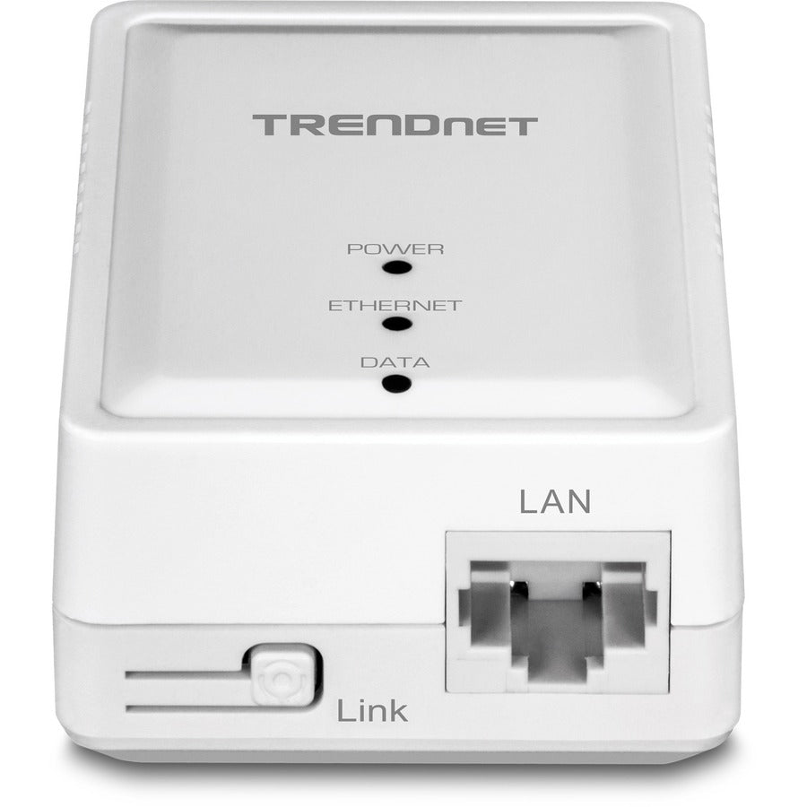 TRENDnet Powerline 500 AV Nano Adapter Kit, Includes 2 x TPL-406E Adapters, Cross Compatible With Powerline 600-500-200, Windows 10, 8.1, 8, 7, Vista, XP, Plug & Play Install, White, TPL-406E2K TPL-406E2K