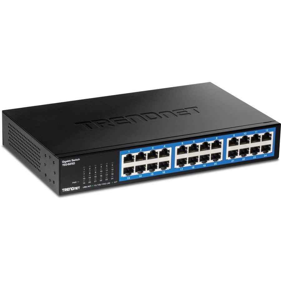 TRENDnet 24-Port Gigabit Desktop Switch TEG-S25D