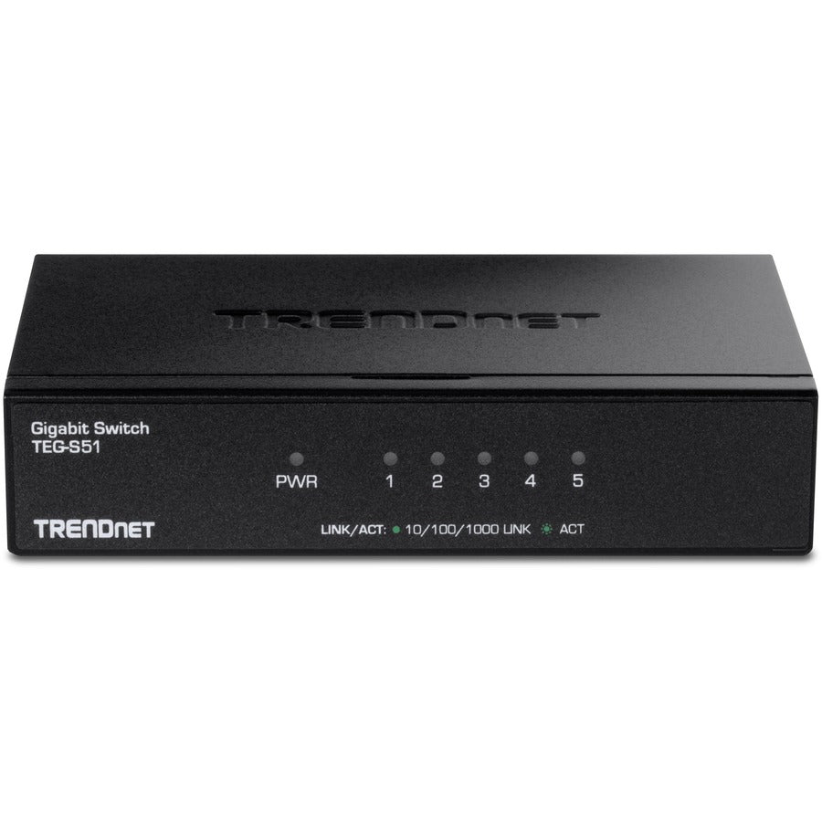 TRENDnet 5-Port Gigabit Desktop Switch TEG-S51