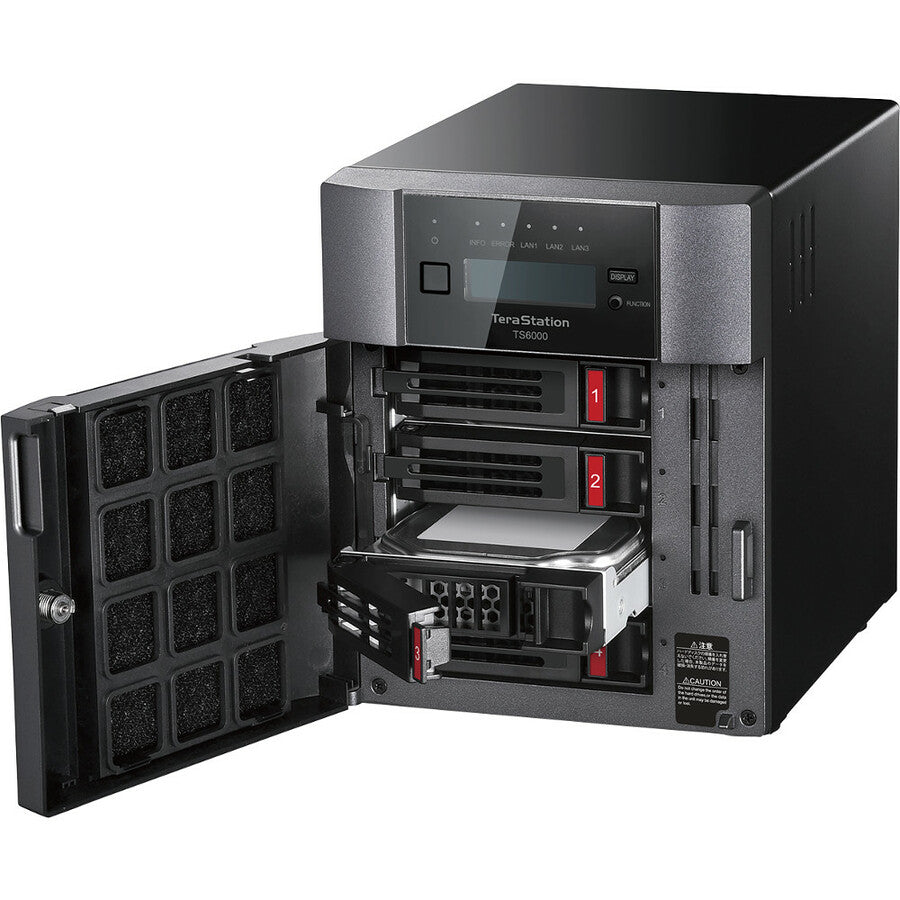 Buffalo TeraStation 6400DN 32TB Desktop NAS Hard Drives Included + Snapshot TS6400DN3204