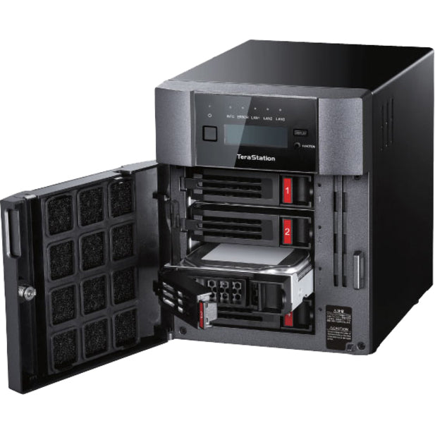 Buffalo TeraStation 5410DN Desktop 4 TB NAS Hard Drives Included (2 x 2TB, 4 Bay) TS5410DN0402