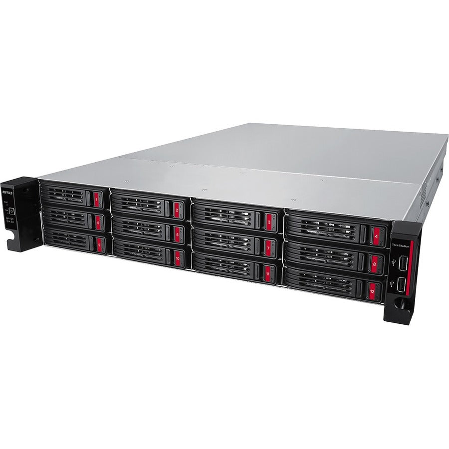 Buffalo TeraStation 51210RH Disques durs NAS montés en rack 48 To inclus TS51210RH4812