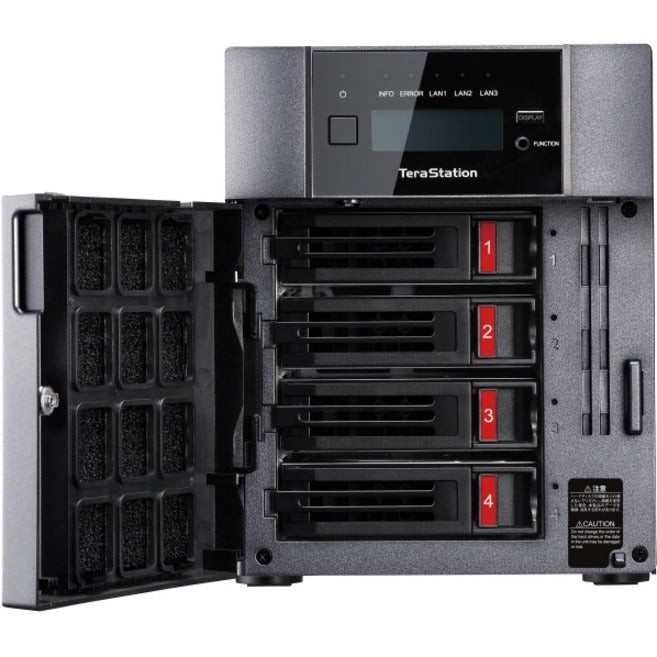 Buffalo TeraStation 5410DN Desktop 8 TB NAS Hard Drives Included (2 x 4TB, 4 Bay) TS5410DN0802