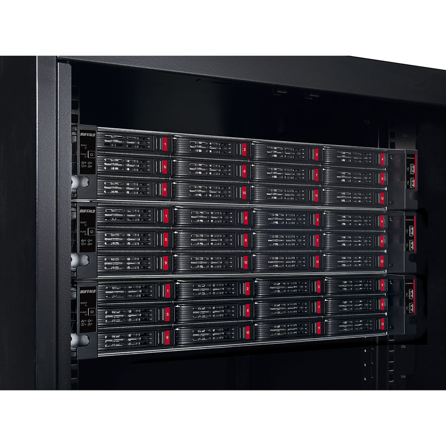 Buffalo TeraStation 51210RH Rackmount 32 TB NAS (8TB x 4) Hard Drives Included TS51210RH3204