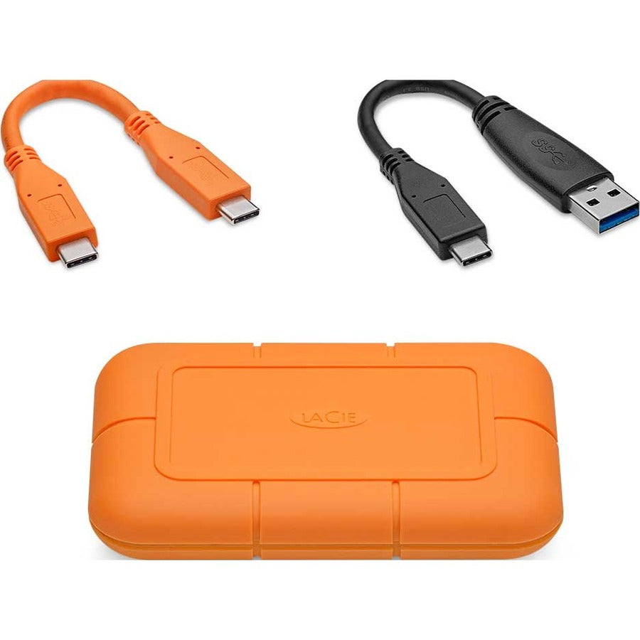 LaCie Rugged STHR2000800 2 TB Portable Solid State Drive - External - PCI Express NVMe STHR2000800