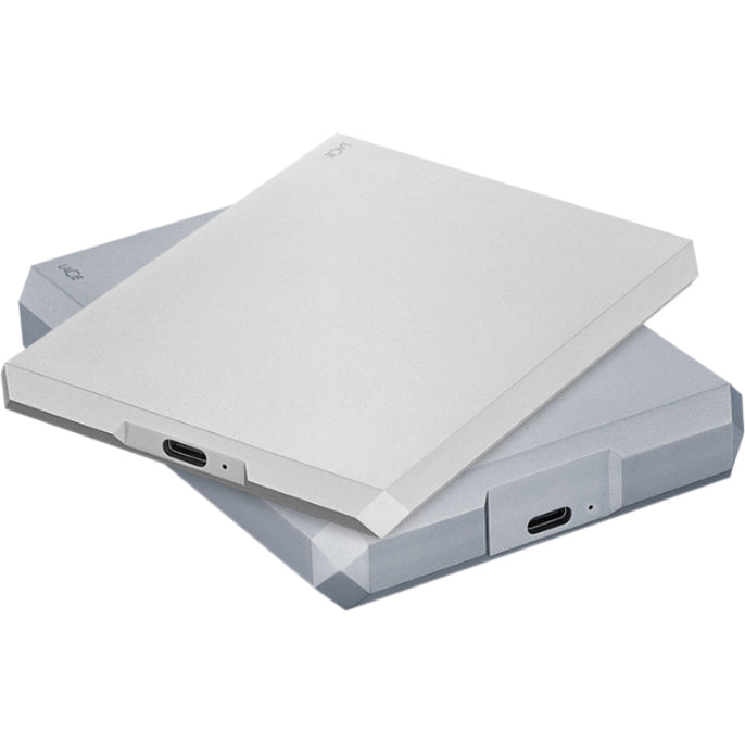 LaCie Mobile Drive 5 TB Hard Drive - 2.5" External - Moon Silver STHG5000400