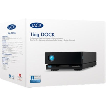 LaCie 1big Dock STHS18000800 Disque dur de bureau 18 To - Externe STHS18000800