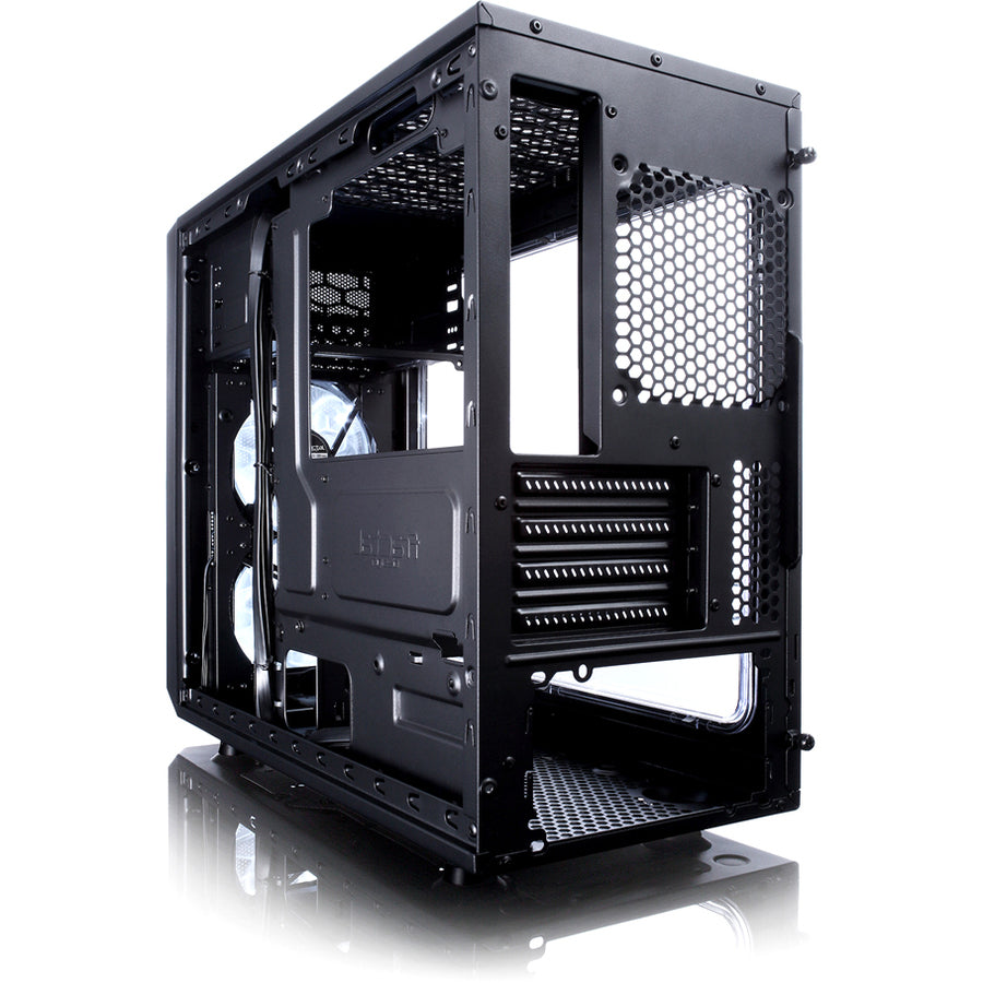 Fractal Design Focus G Computer Case with Side Window FD-CA-FOCUS-MINI-BK-W