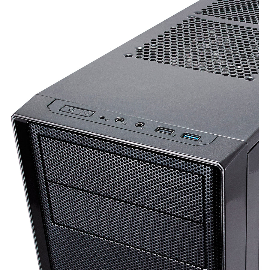 Fractal Design Focus G Computer Case with Windowed Side Panel FD-CA-FOCUS-GY-W