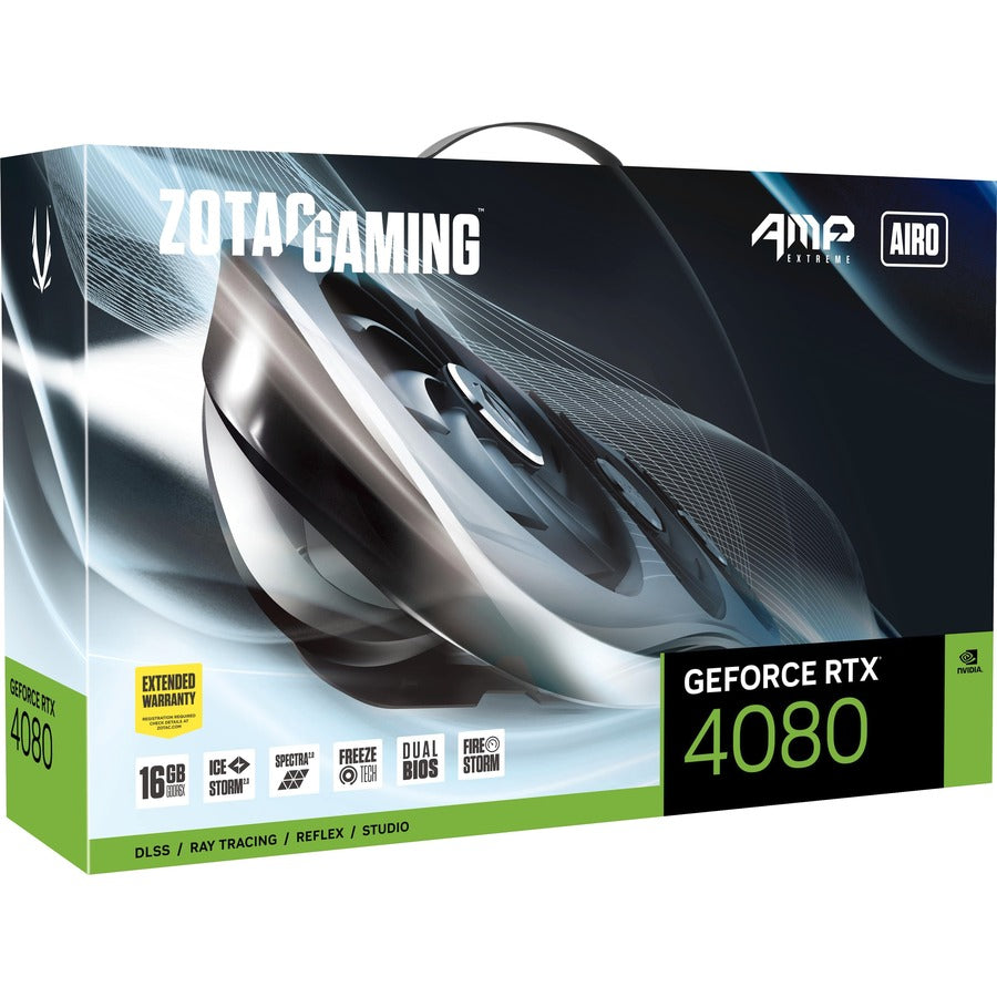 Zotac NVIDIA GeForce RTX 4080 Graphic Card - 16 GB GDDR6X ZT-D40810B-10P