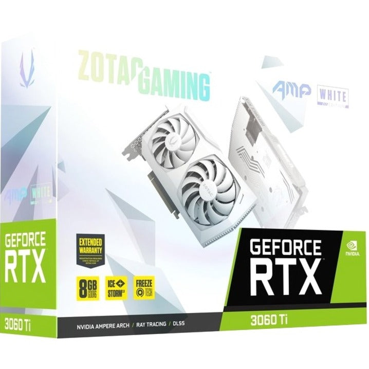 Carte graphique Zotac NVIDIA GeForce RTX 3060 Ti - 8 Go GDDR6 ZT-A30610F-10PLHR